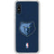 NBA Memphis Grizzlies Distressed Galaxy A10e Clear Case