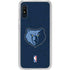 NBA Memphis Grizzlies Distressed Galaxy A10e Clear Case