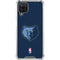 NBA Memphis Grizzlies Distressed Galaxy A12 Clear Case