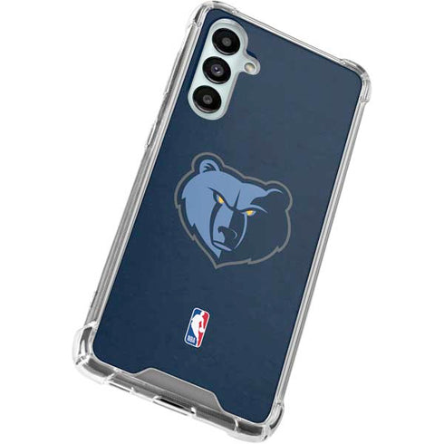NBA Memphis Grizzlies Distressed Galaxy A16 5G Clear Case