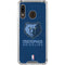 NBA Memphis Grizzlies Distressed Galaxy A30 Clear Case