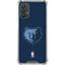 NBA Memphis Grizzlies Distressed Galaxy A32 5G Clear Case
