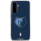 NBA Memphis Grizzlies Distressed Galaxy A36 5G Clear Case