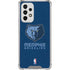 NBA Memphis Grizzlies Distressed Galaxy A53 5G Clear Case