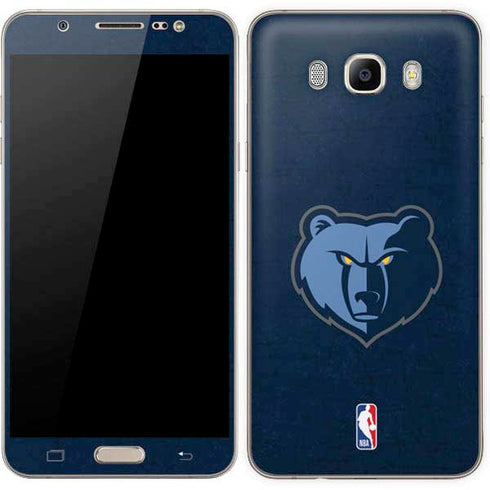 NBA Memphis Grizzlies Distressed Galaxy J7 Skin