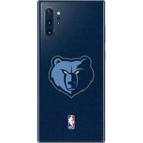 NBA Memphis Grizzlies Distressed Galaxy Note 10 Plus Skin