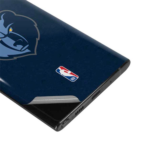 NBA Memphis Grizzlies Distressed Galaxy Note 10 Plus Skin