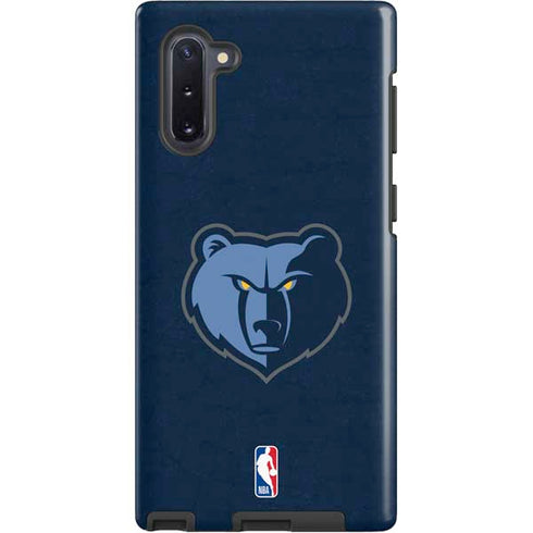 NBA Memphis Grizzlies Distressed Galaxy Note 10 Pro Case