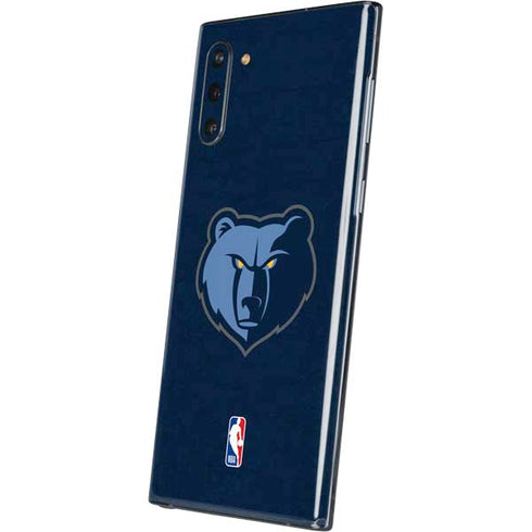 NBA Memphis Grizzlies Distressed Galaxy Note 10 Skin