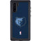 NBA Memphis Grizzlies Distressed Galaxy Note 10 Waterproof Case