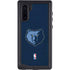 NBA Memphis Grizzlies Distressed Galaxy Note 10 Waterproof Case