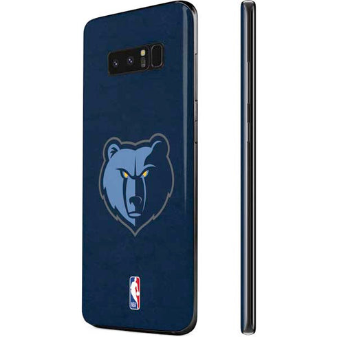 NBA Memphis Grizzlies Distressed Galaxy Note 8 Skin