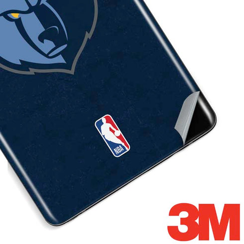 NBA Memphis Grizzlies Distressed Galaxy Note 8 Skin