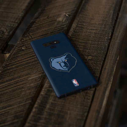 NBA Memphis Grizzlies Distressed Galaxy Note 9 Skin