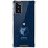NBA Memphis Grizzlies Distressed Galaxy Note20 5G Clear Case