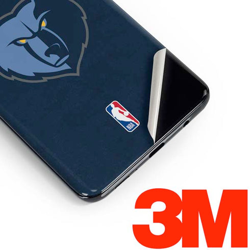 NBA Memphis Grizzlies Distressed Galaxy S10 Skin