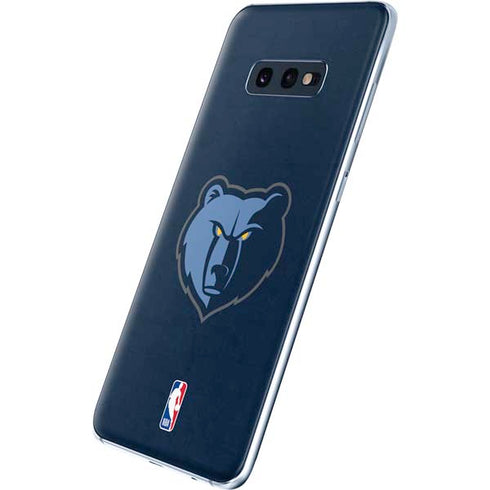 NBA Memphis Grizzlies Distressed Galaxy S10e Skin
