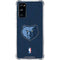 NBA Memphis Grizzlies Distressed Galaxy S20 FE Clear Case
