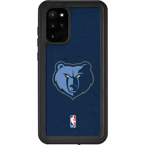 NBA Memphis Grizzlies Distressed Galaxy S20 Plus Waterproof Case