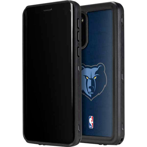 NBA Memphis Grizzlies Distressed Galaxy S20 Plus Waterproof Case