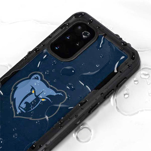 NBA Memphis Grizzlies Distressed Galaxy S20 Plus Waterproof Case