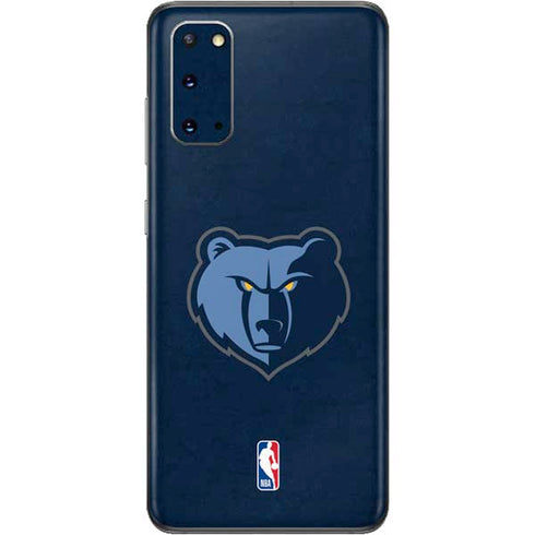 NBA Memphis Grizzlies Distressed Galaxy S20 Skin