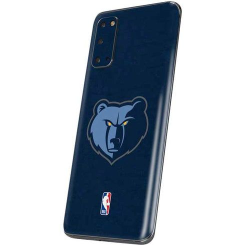 NBA Memphis Grizzlies Distressed Galaxy S20 Skin