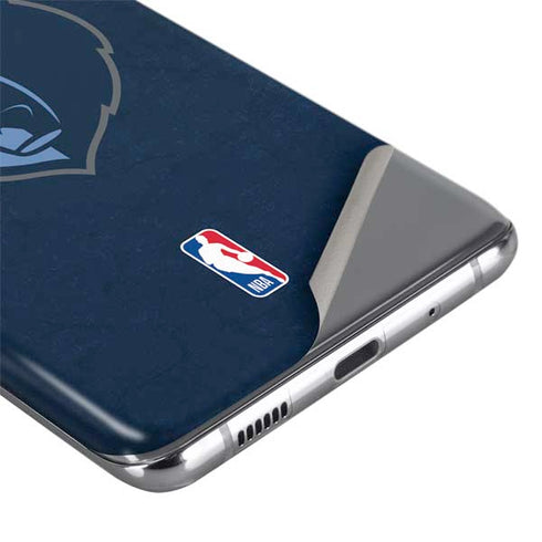 NBA Memphis Grizzlies Distressed Galaxy S20 Skin