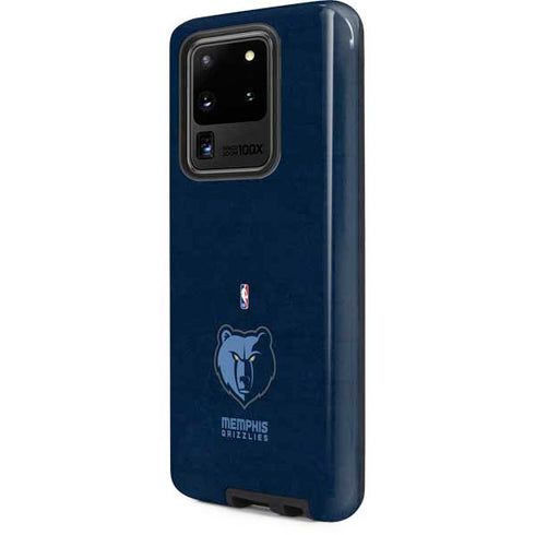 NBA Memphis Grizzlies Distressed Galaxy S20 Ultra 5G Pro Case