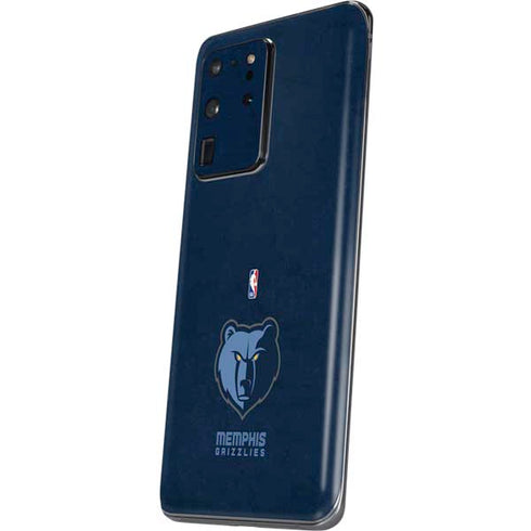NBA Memphis Grizzlies Distressed Galaxy S20 Ultra 5G Skin