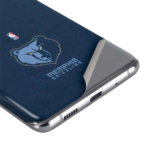 NBA Memphis Grizzlies Distressed Galaxy S20 Ultra 5G Skin