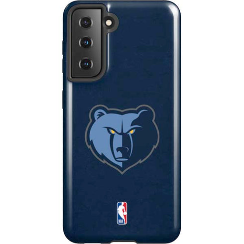 NBA Memphis Grizzlies Distressed Galaxy S21 5G Pro Case