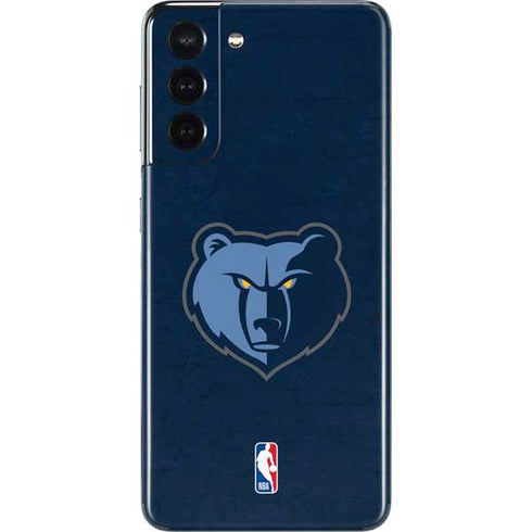 NBA Memphis Grizzlies Distressed Galaxy S21 5G Skin