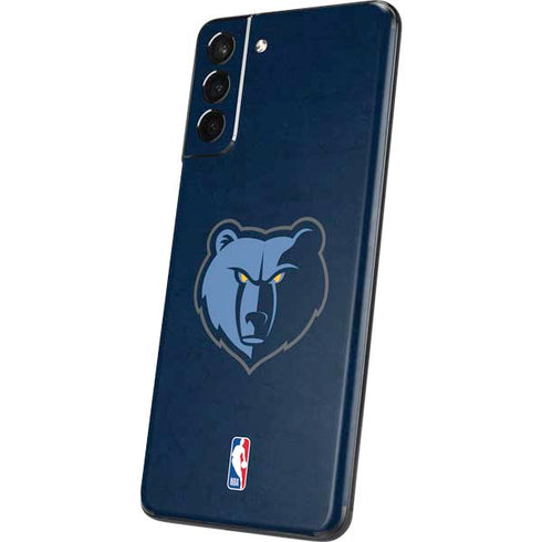 NBA Memphis Grizzlies Distressed Galaxy S21 5G Skin