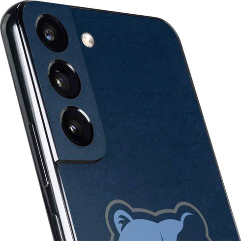 NBA Memphis Grizzlies Distressed Galaxy S22 Skin
