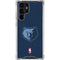 NBA Memphis Grizzlies Distressed Galaxy S22 Ultra Clear Case