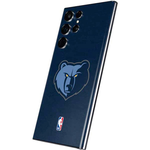 NBA Memphis Grizzlies Distressed Galaxy S22 Ultra Skin