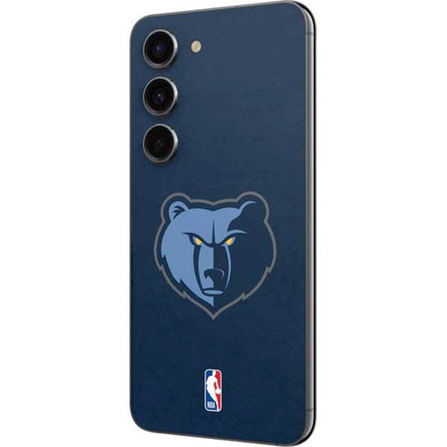 NBA Memphis Grizzlies Distressed Galaxy S23 Skin