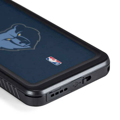 NBA Memphis Grizzlies Distressed Galaxy S23 Waterproof Case
