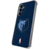 NBA Memphis Grizzlies Distressed Galaxy S24 Plus Clear Case