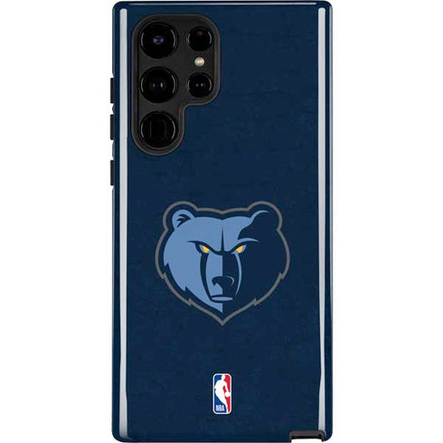NBA Memphis Grizzlies Distressed Galaxy S24 Ultra Impact Case