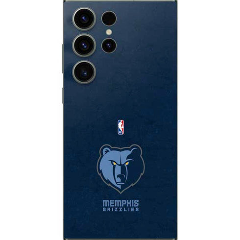 NBA Memphis Grizzlies Distressed Galaxy S24 Ultra Skin