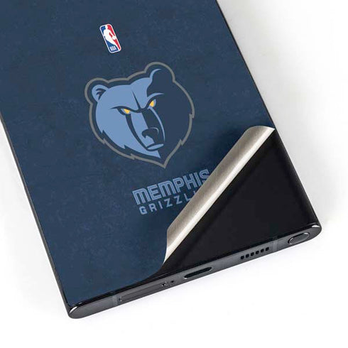 NBA Memphis Grizzlies Distressed Galaxy S24 Ultra Skin