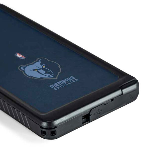 NBA Memphis Grizzlies Distressed Galaxy S24 Ultra Waterproof Case