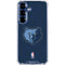 NBA Memphis Grizzlies Distressed Galaxy S25 Plus Clear Case