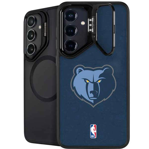 NBA Memphis Grizzlies Distressed Galaxy S25 Plus Kickstand Case