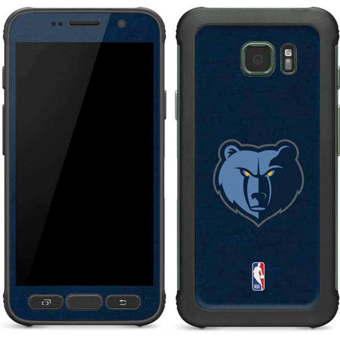NBA Memphis Grizzlies Distressed Galaxy S7 Active Skin