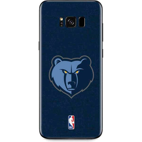 NBA Memphis Grizzlies Distressed Galaxy S8 Skin