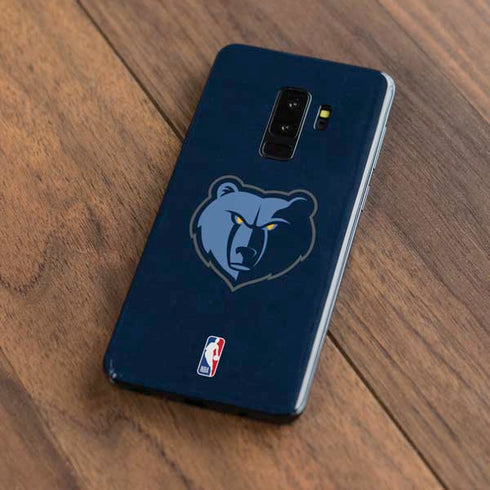 NBA Memphis Grizzlies Distressed Galaxy S9 Plus Skin