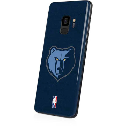 NBA Memphis Grizzlies Distressed Galaxy S9 Skin